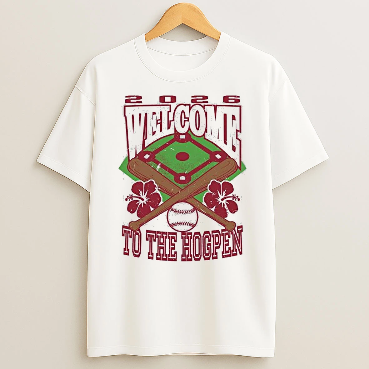 Arkansas Razorbacks Welcome To The Hogpen Baseball Shirts