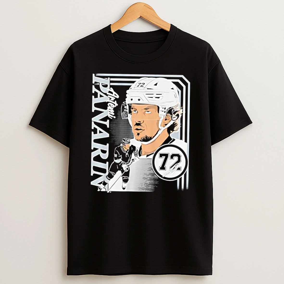Artemi Panarin New York Rangers Number 72 Hockey Player Shirts