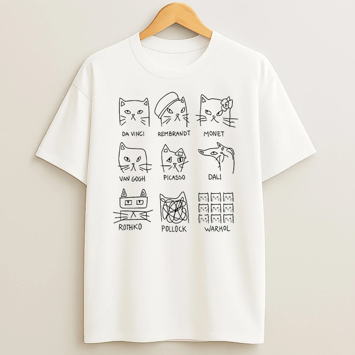 Artistic Cats Shirts