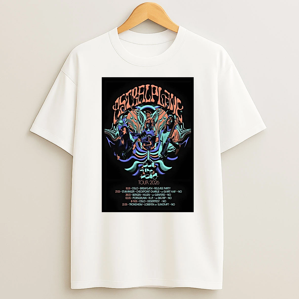Astral Plane 2026 Out Of The Void Tour March 27 May 22 Shirts