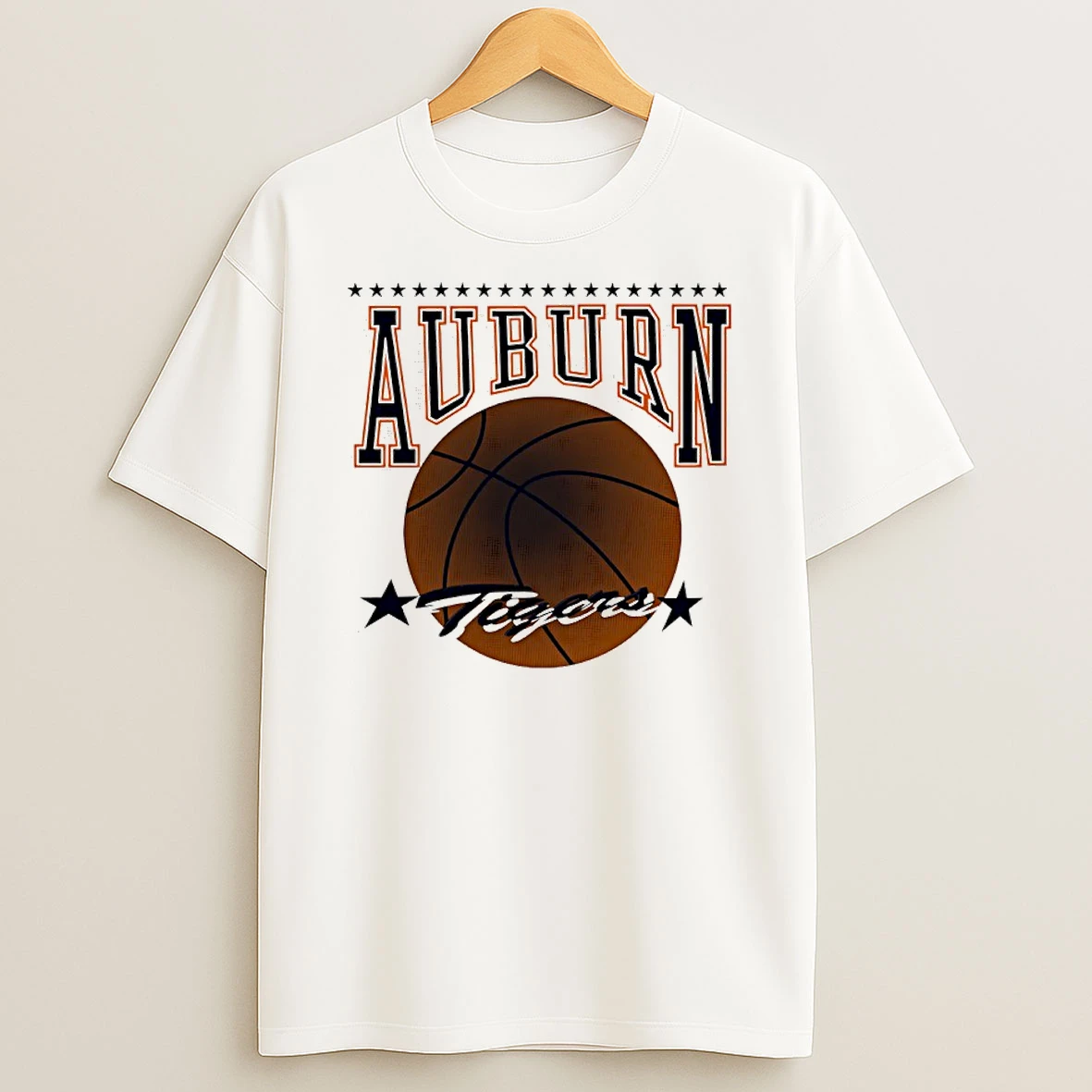 Auburn Tigers Basketball Logo Graphic Shirts