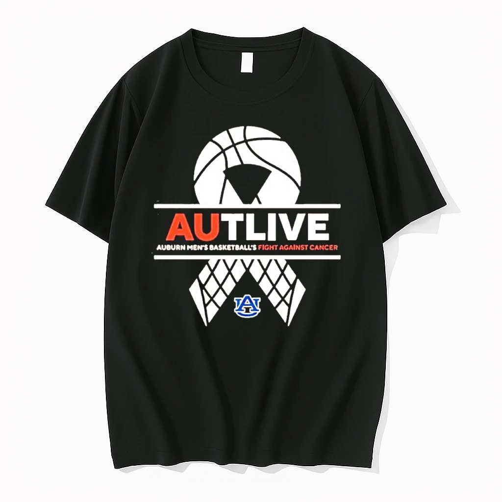 Autlive Auburn Tigers Mens Basketballs Fight Against Cancer Shirts