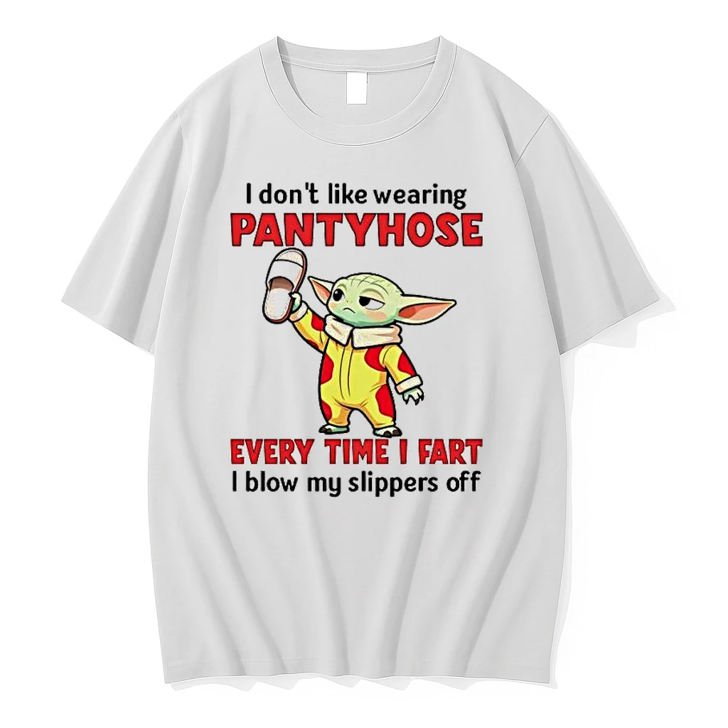 Baby Yoda I Dont Like Wearing Pantuhose Every Time I Fart Shirts