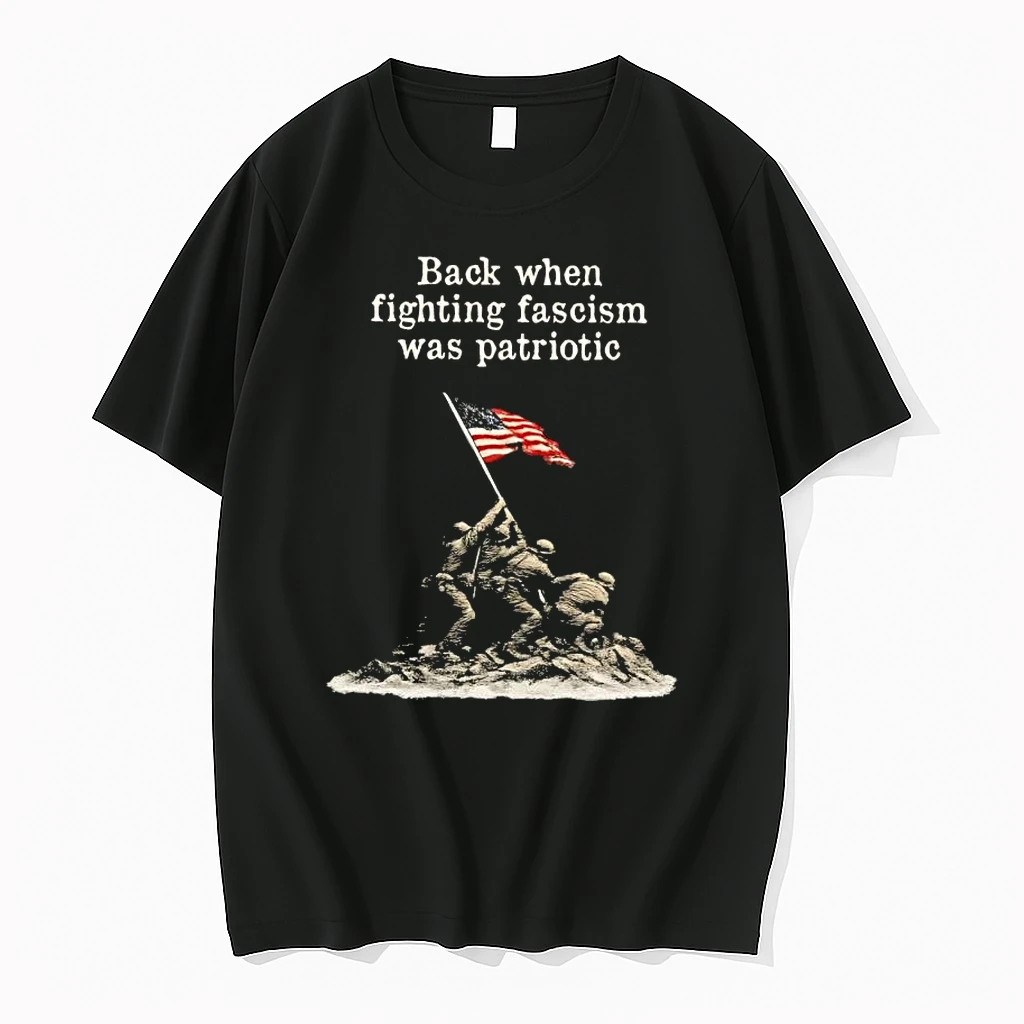 Back When Fighting Fascism Was Patriotic Vintage Shirts