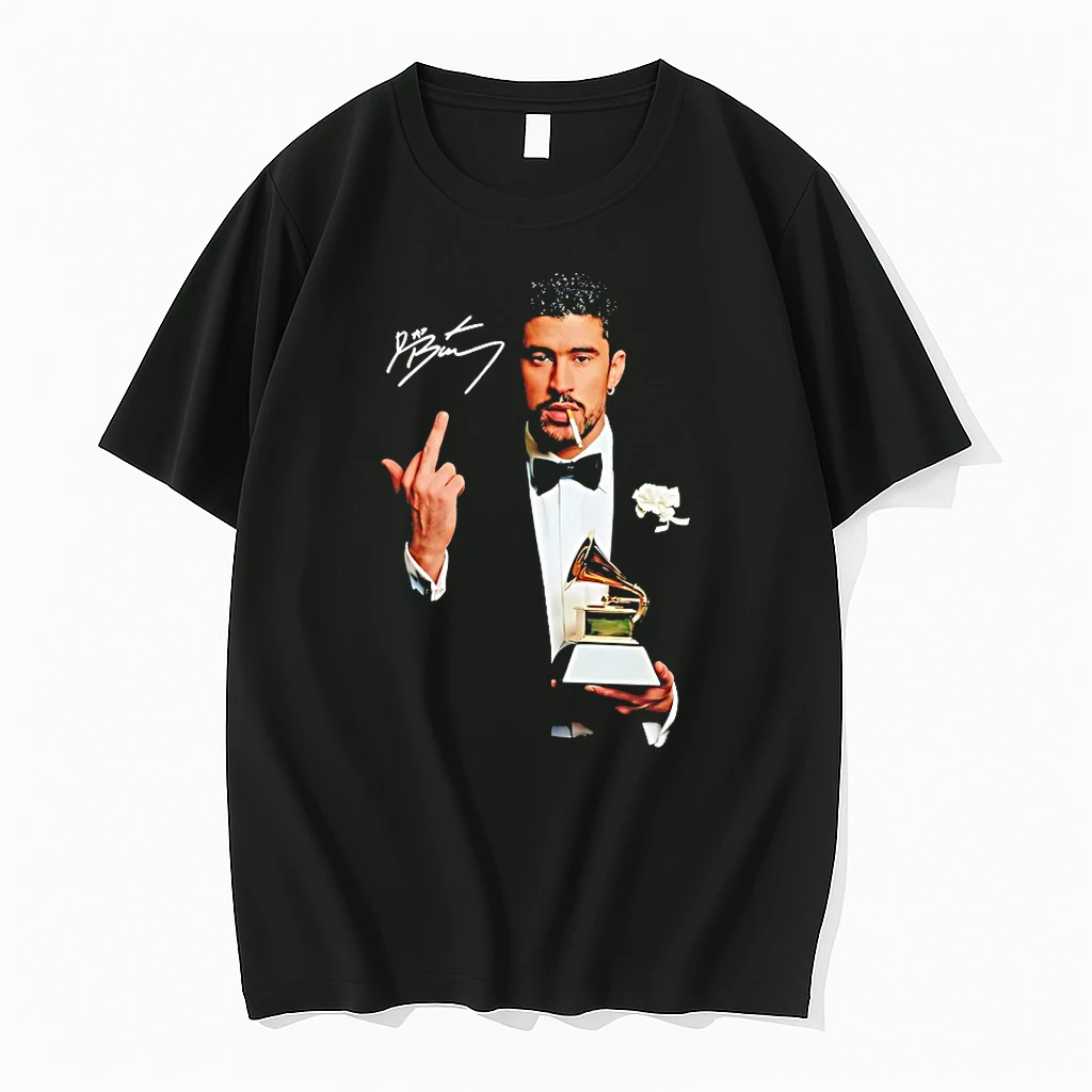 Bad Bunny Grammy Flipping The Bird Shirts