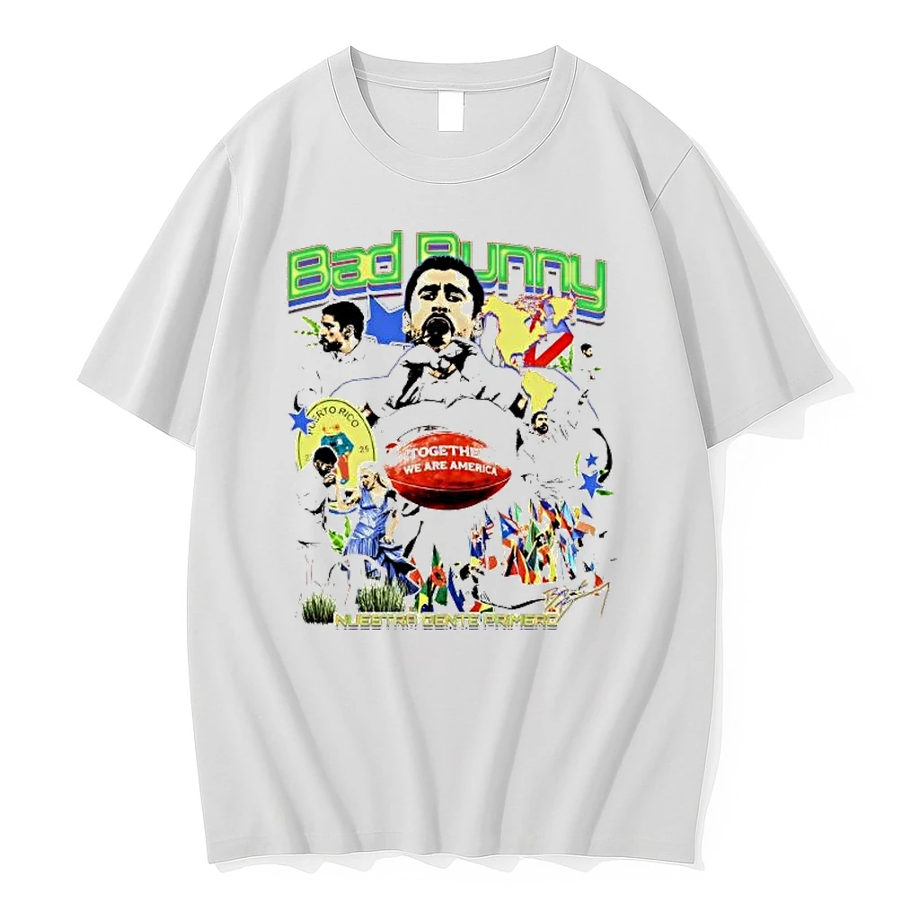 Bad Bunny Super Bowl Lx Together We Are America Shirts