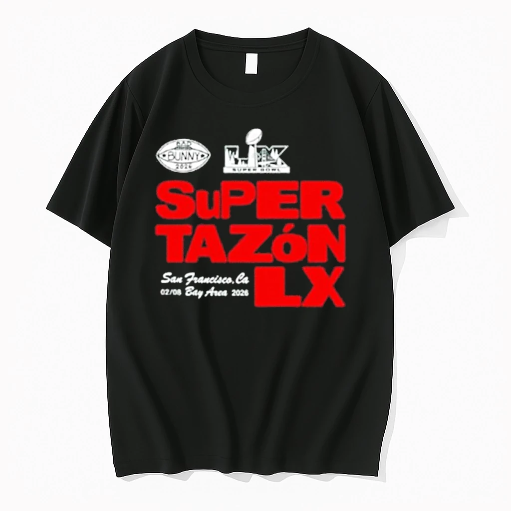 Bad Bunny X Super Tazon Chairs Super Bowl Lx Shirts