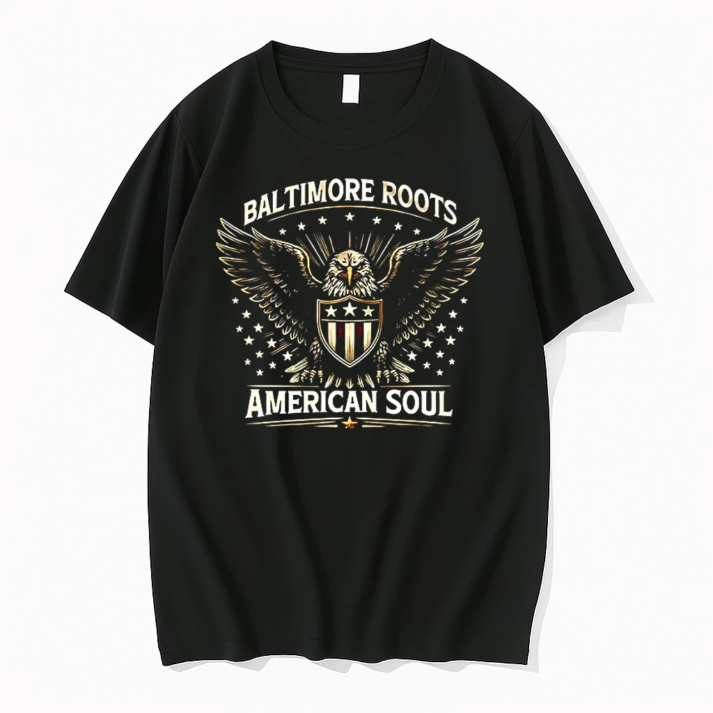 Baltimore Roots American Soul Celebrating 250 Years Of Freedom 1776 2026 Logo Woman Shirts