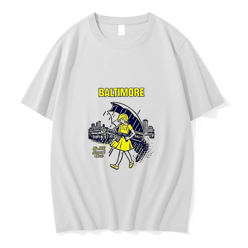 Baltimore No Ice Served Here Woman Shirts