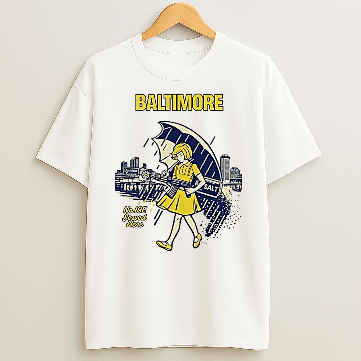 Baltimore Salt Girl No Ice Served Here 2026 Shirts