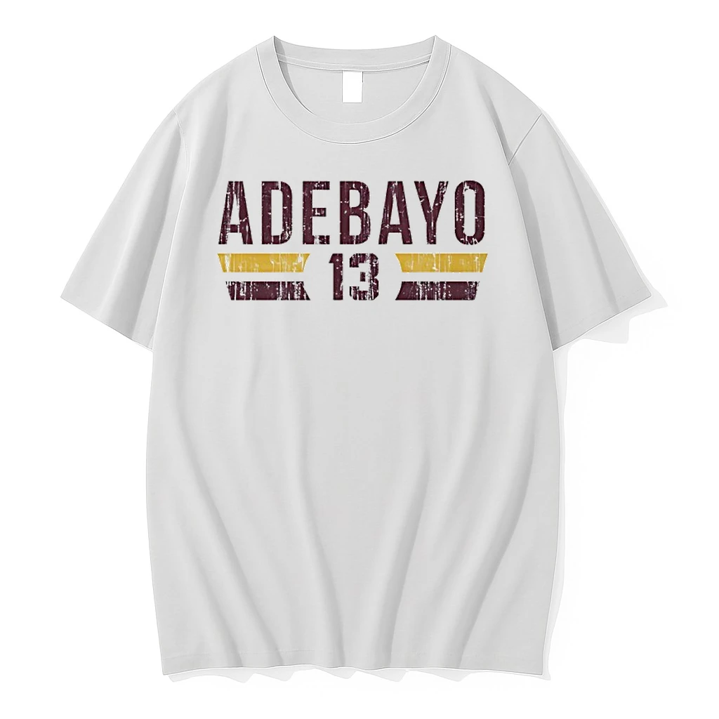Bam Adebayo 13 Miami Heatplayer Basketball Name And Number Shirts