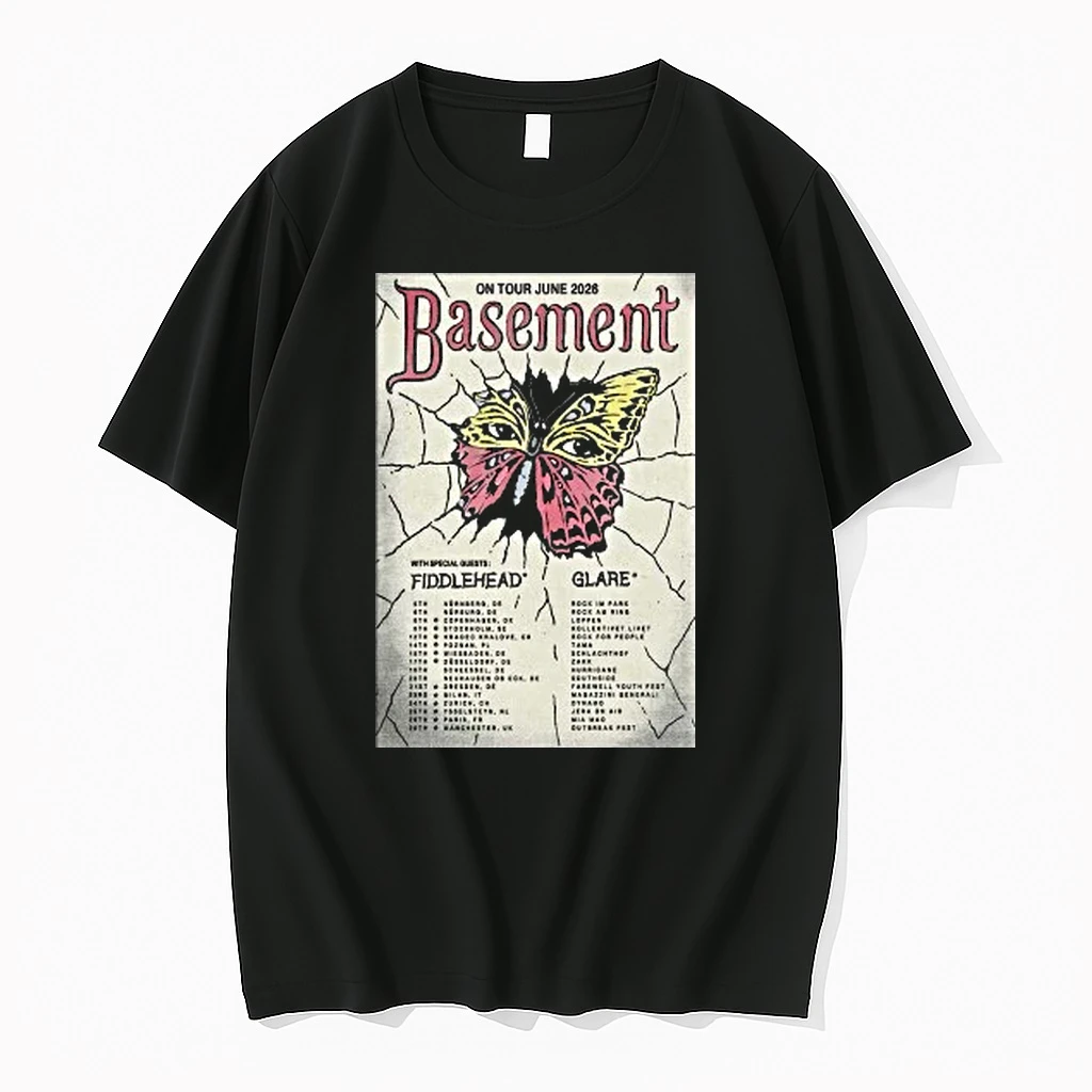 Basement Band On Tour June 2026 Shirts