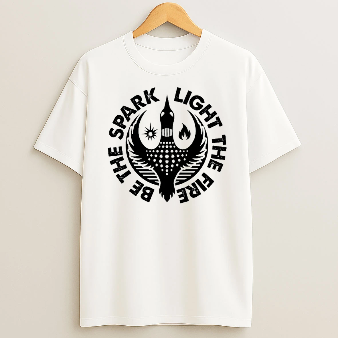 Be The Spark Light The Fire Logo Shirts