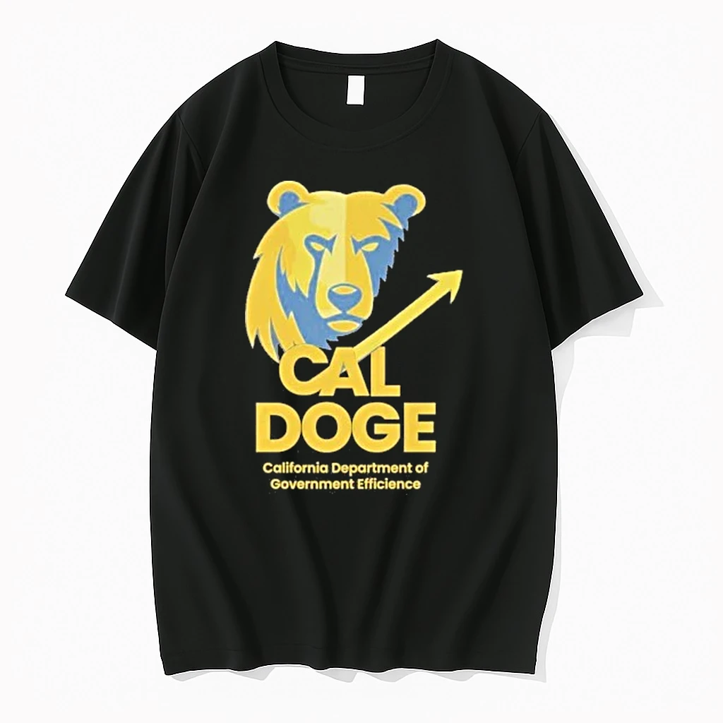 Bear Cal Doge California Department Of Government Efficiency Tour 2026 Shirts
