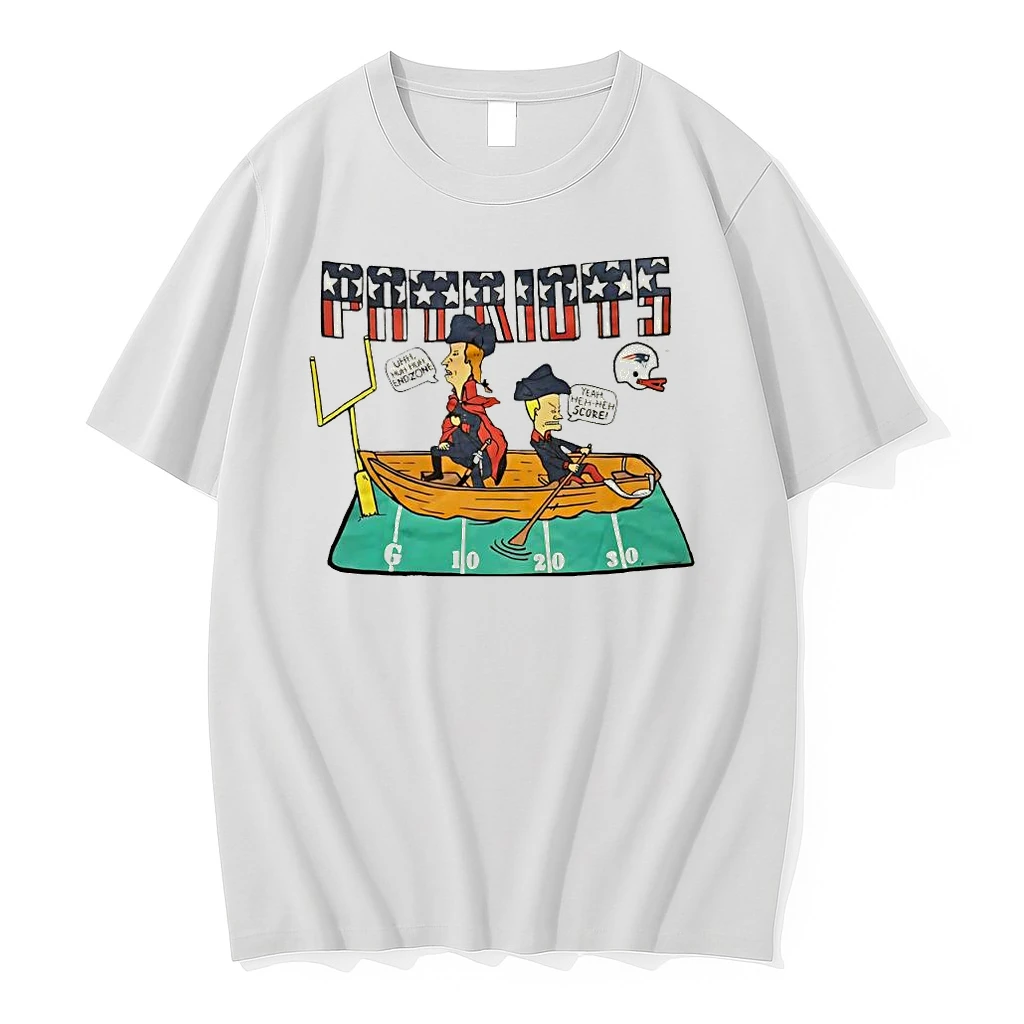 Beavis And Butt Head Patriots Endzone Score American Football Sport Shirts