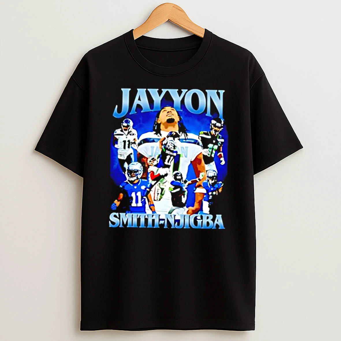 Best Jayyon Smith Njigba Number 11 Seattle Football Player Shirts