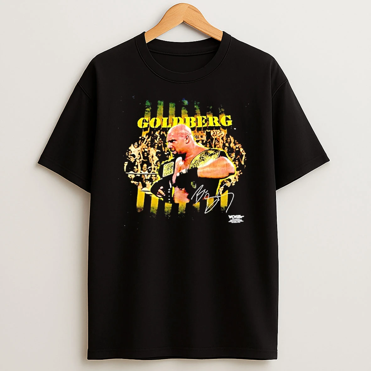 Bill Goldberg Wwe Goldberg Signature Vintage Shirts