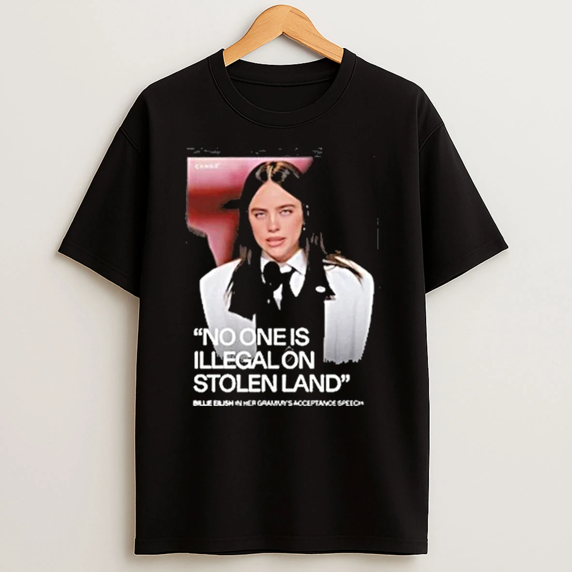 Billie Eilish No One Is Illegal On Stolen Land Tour 2026 Shirts
