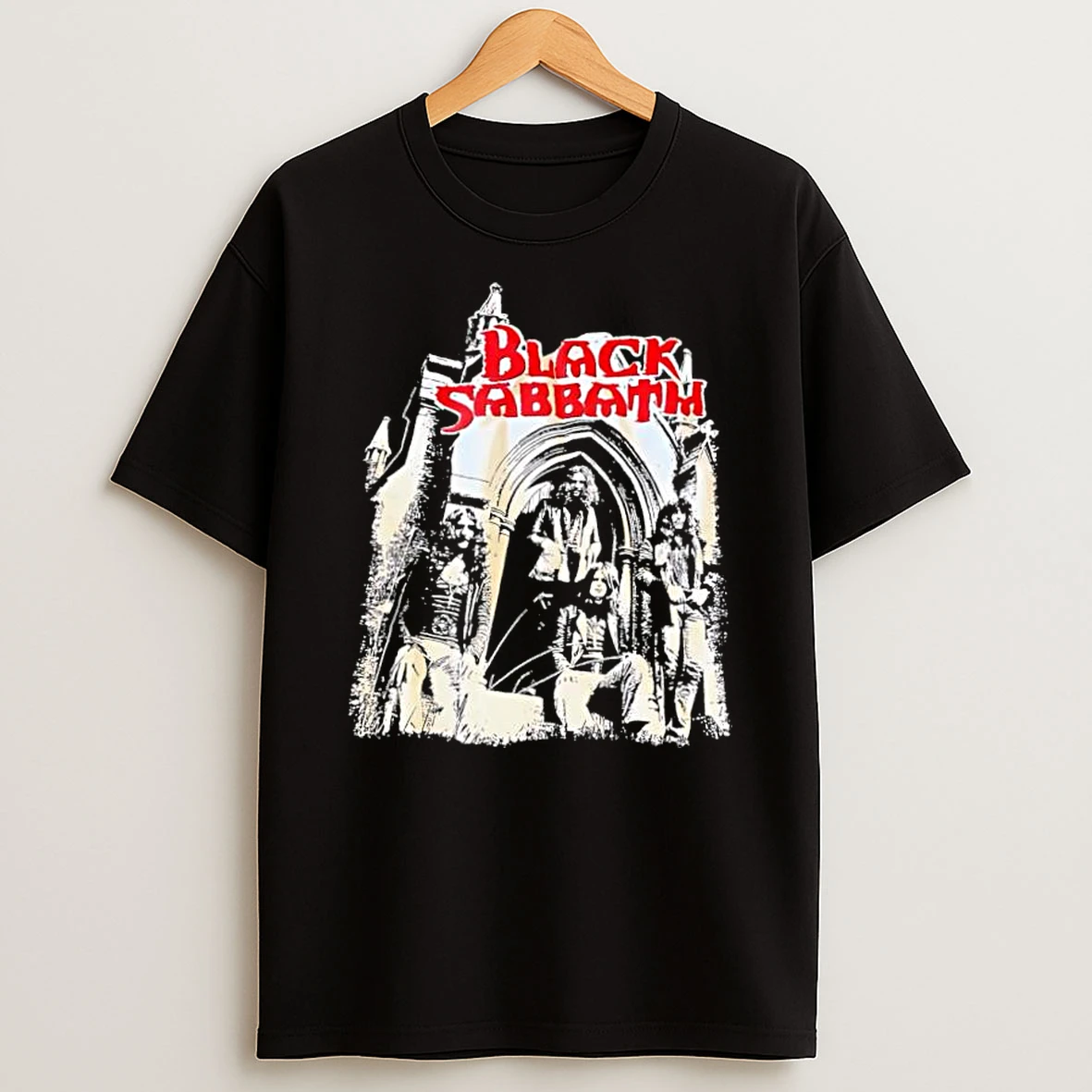 Black Sabbath Band Members Standing Shirts