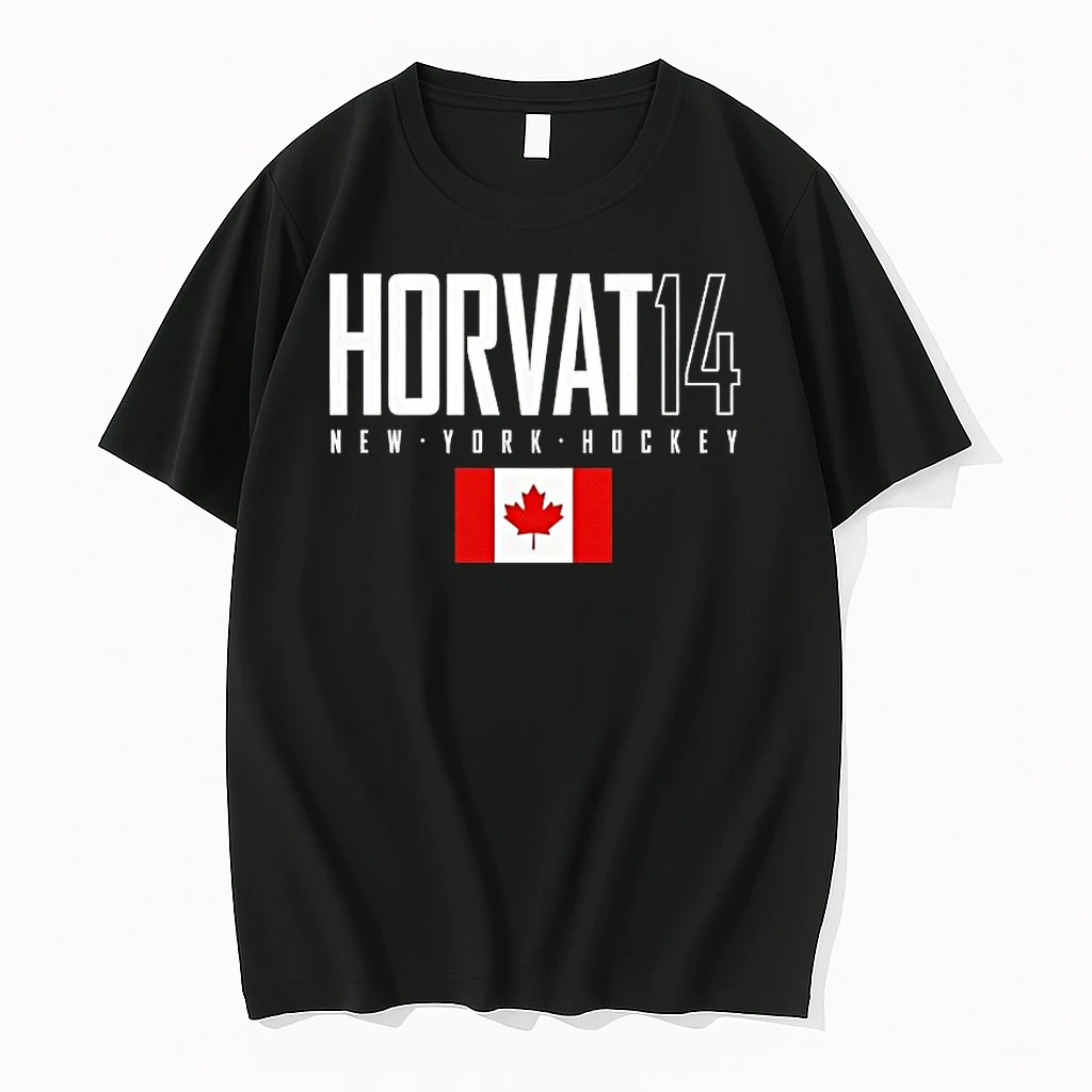 Bo Horvat 14 New York Islanders Canada Flag Elite Shirts
