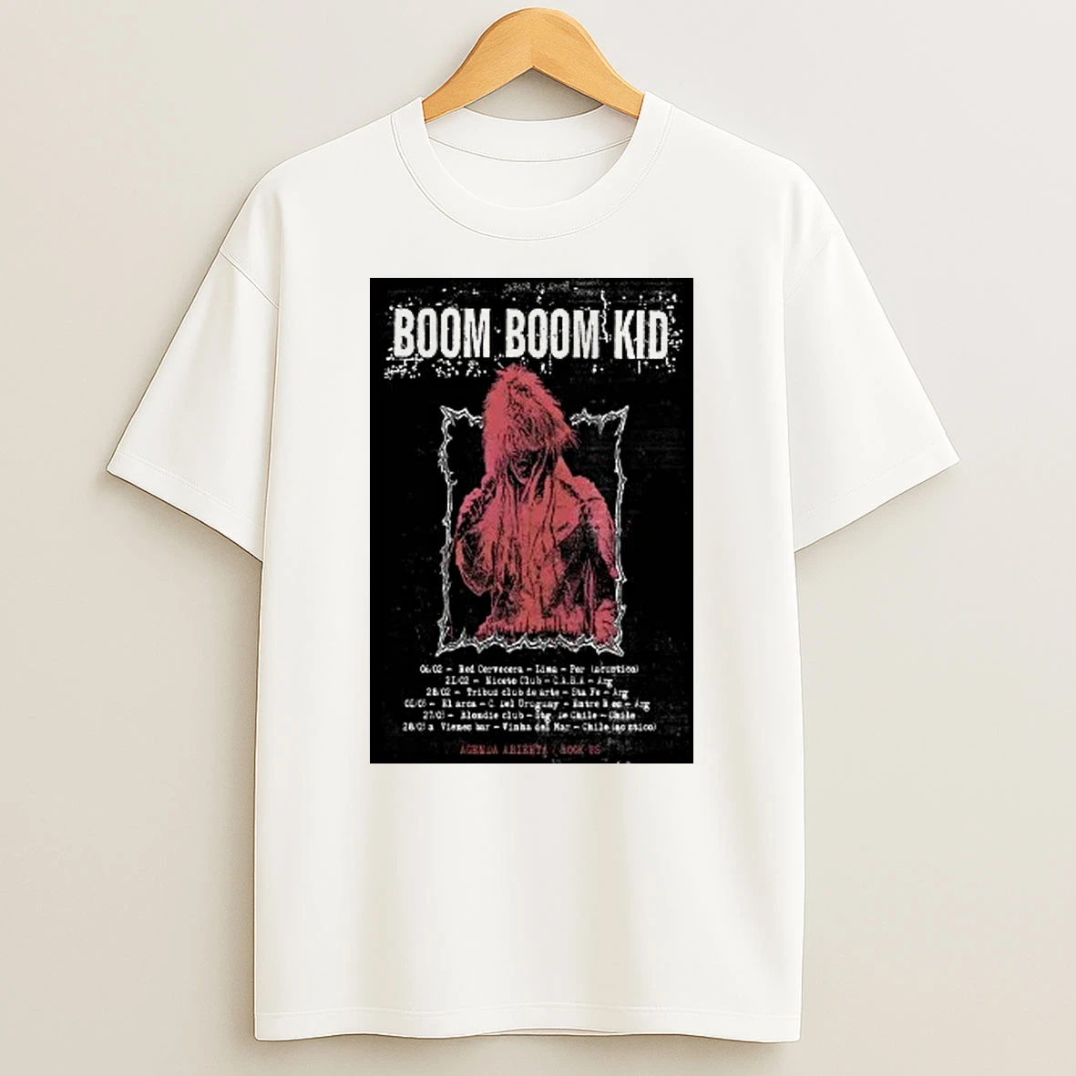 Boom Boom Kid Us Tour 2026 Shirts