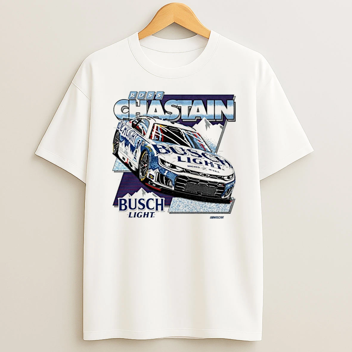 Boss Chastain Busch Light Car Shirts