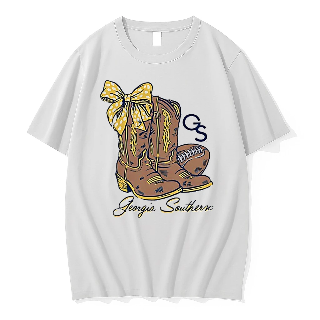 Bow Boots And Ball Georgia Southern Shirts