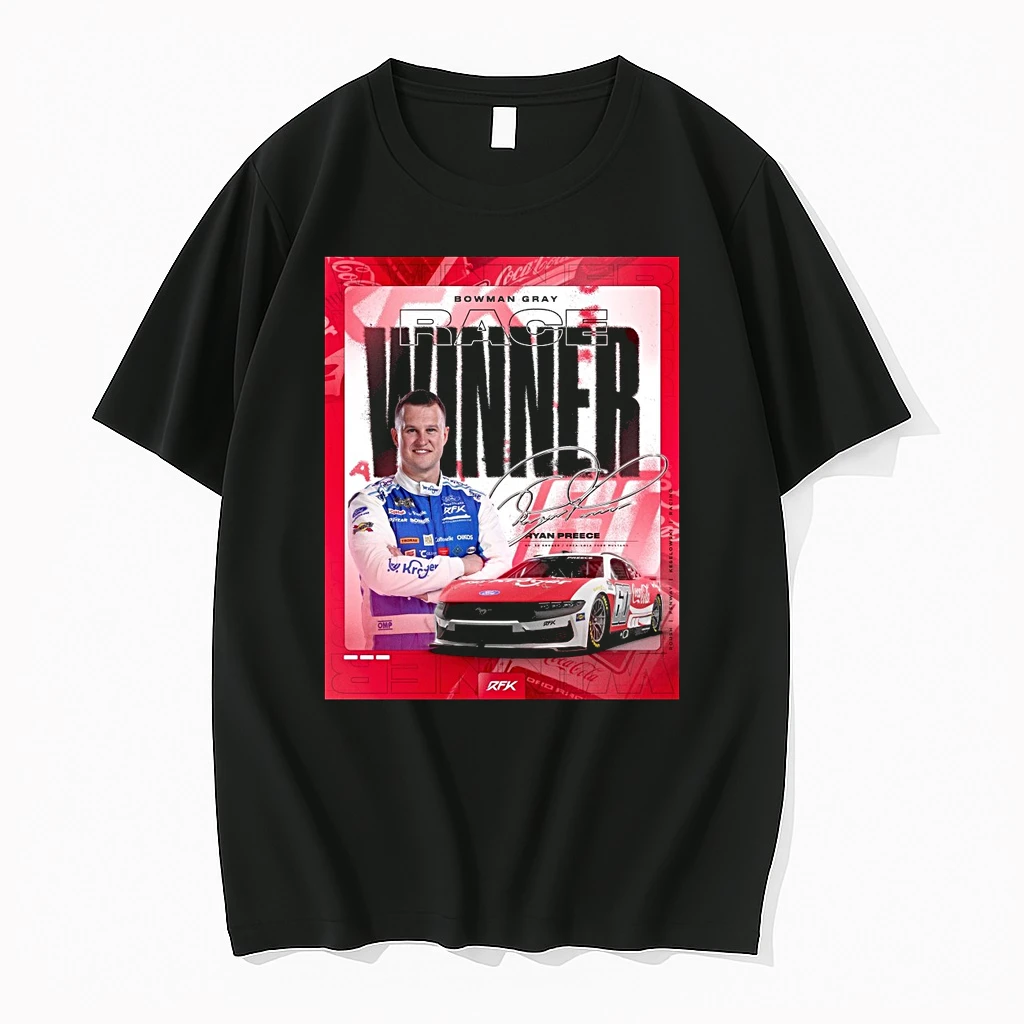 Bowman Gray Race Winner Ryan Preece Cup Series Signature Shirts