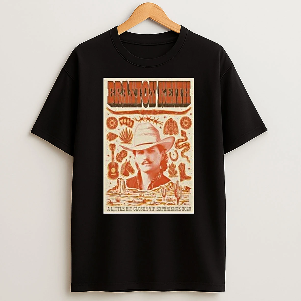 Braxton Keith A Little Bit Closer Vip Experience 2026 Shirts