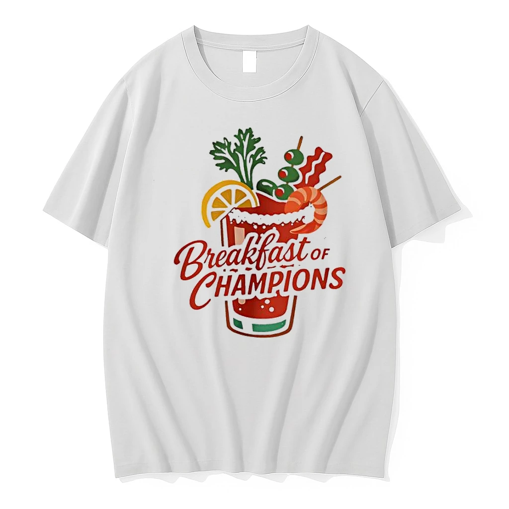 Breakfast Of Champions Bloody Mary Garnish Cocktail Shirts