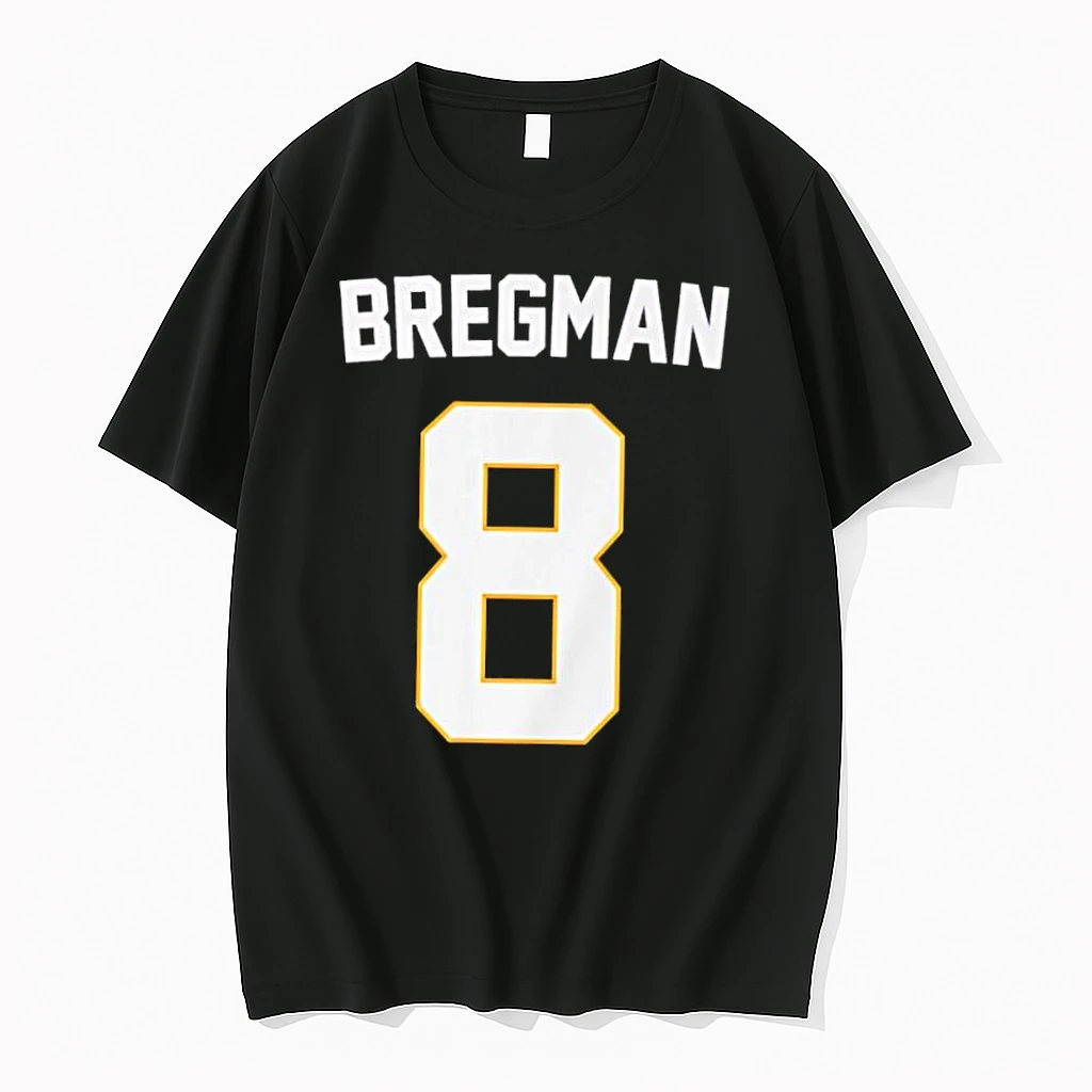 Bregman 8 Baseball Player Name And Number Custom Shirts