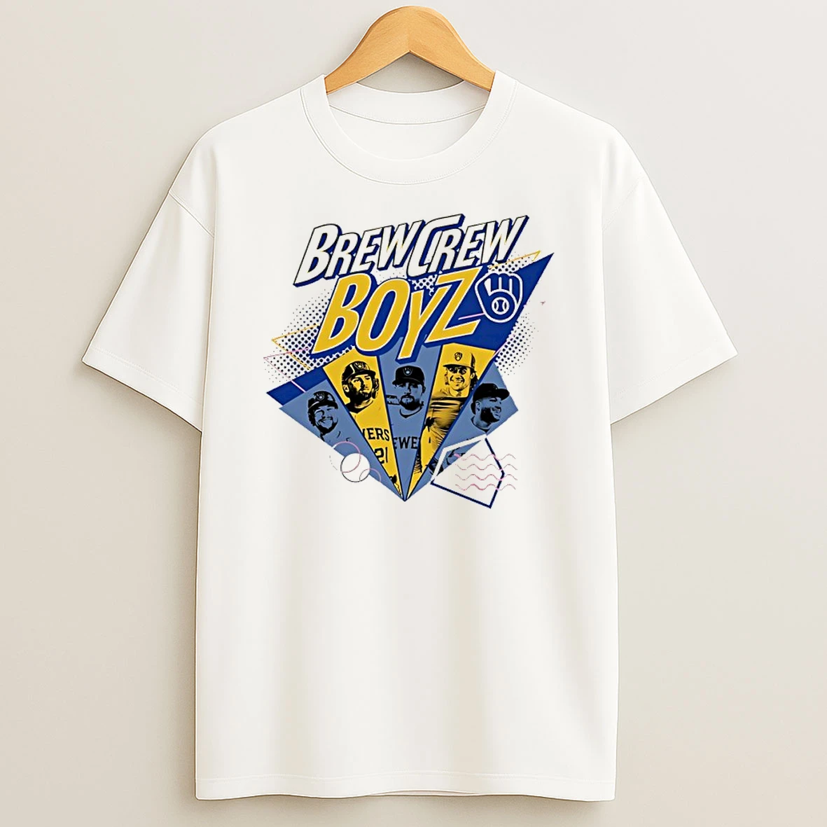 Brew Crew Boyz Milwaukee Brewers Baseball Players 2026 Shirts
