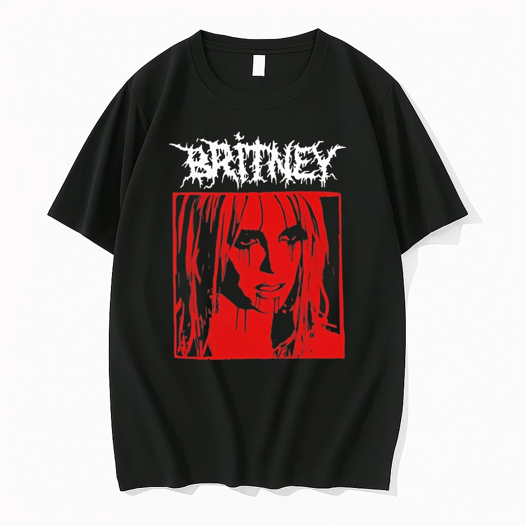 Britney Black Metal Shirts