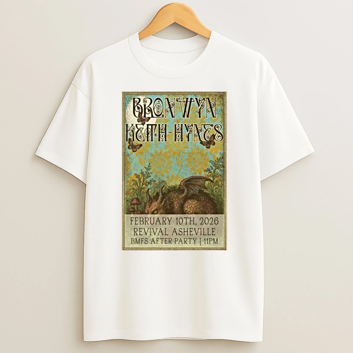 Bronwyn Keith Hynes Asheville Nc Tour Feb 10 2026 Shirts