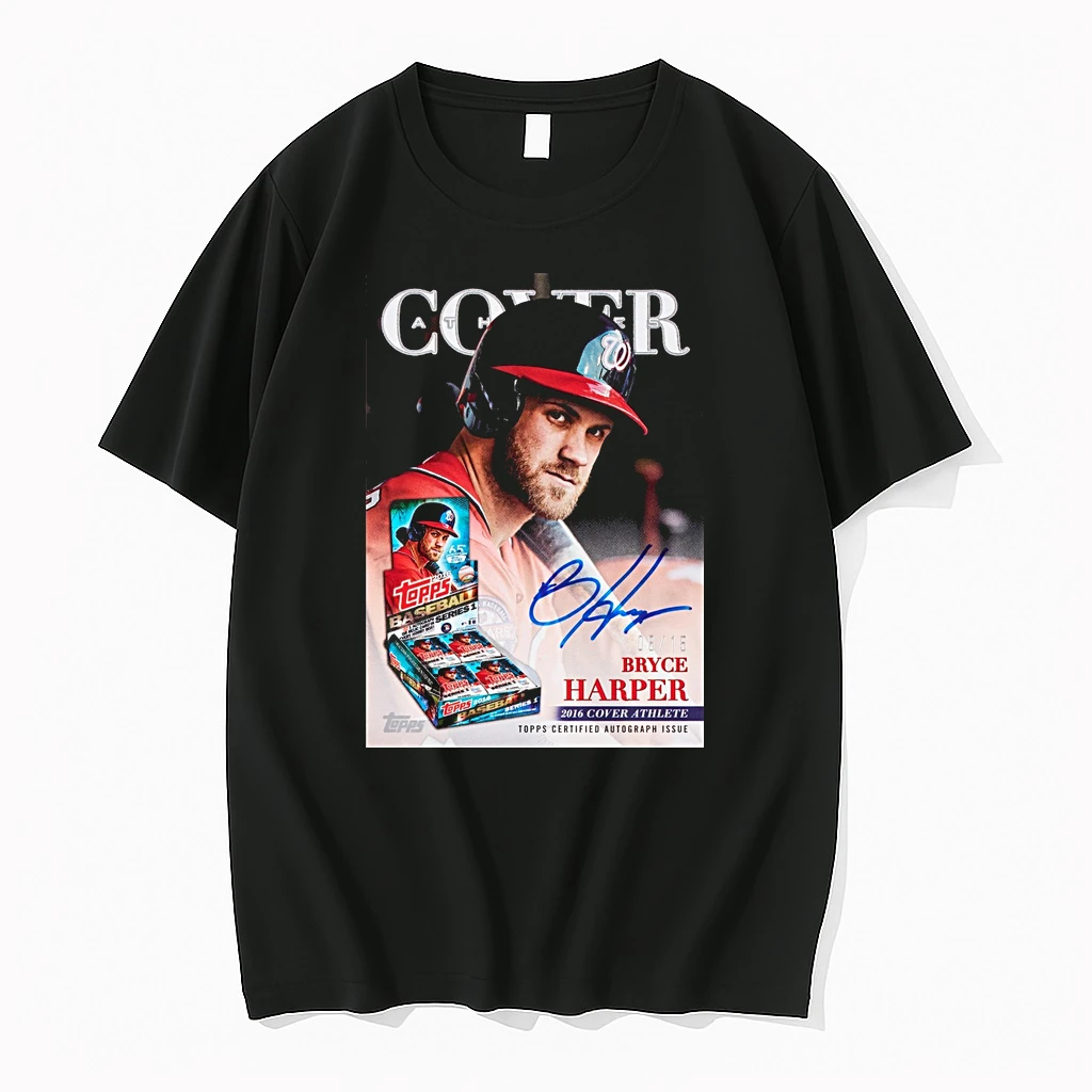 Bryce Harper 2026 Cover Athlete Topps Certified Autograph Issue Signature Shirts