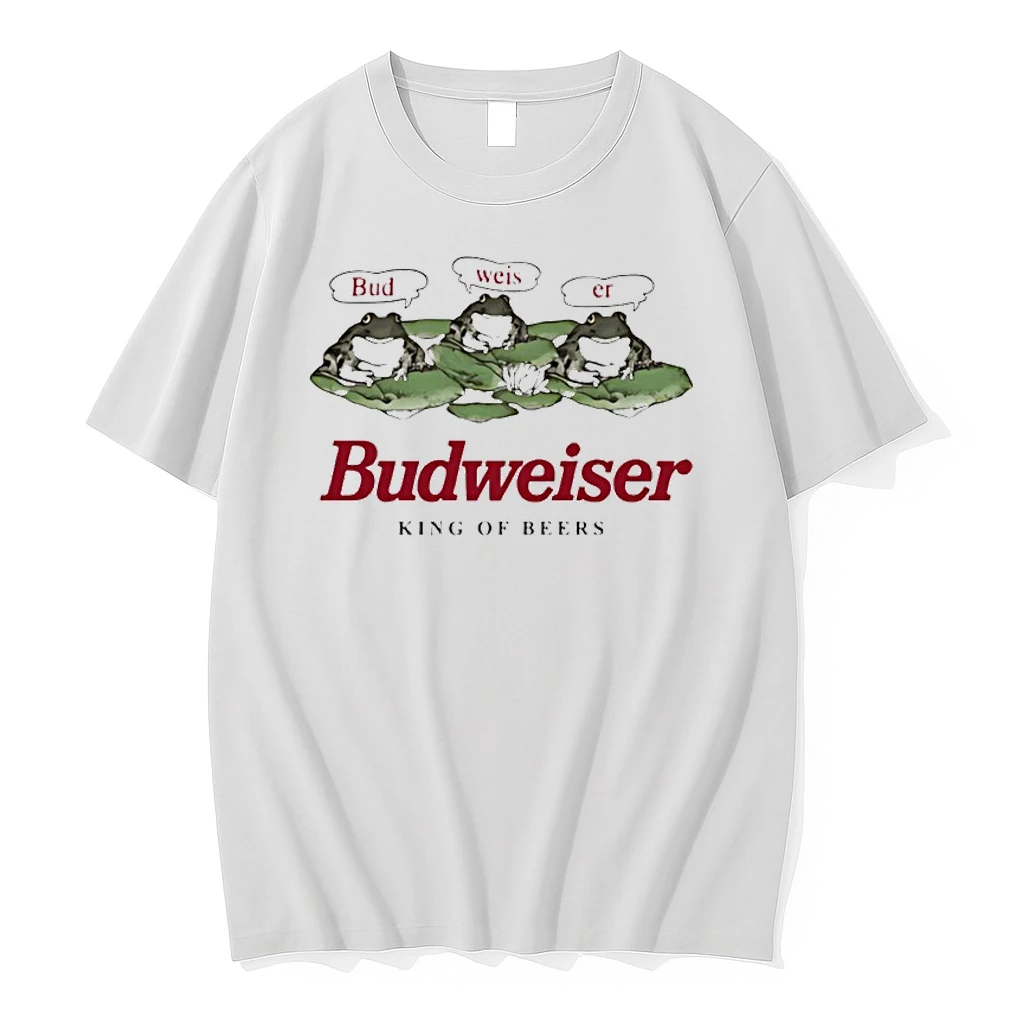 Budweiser King Of Beers Bud Weis Er Frog Shirts