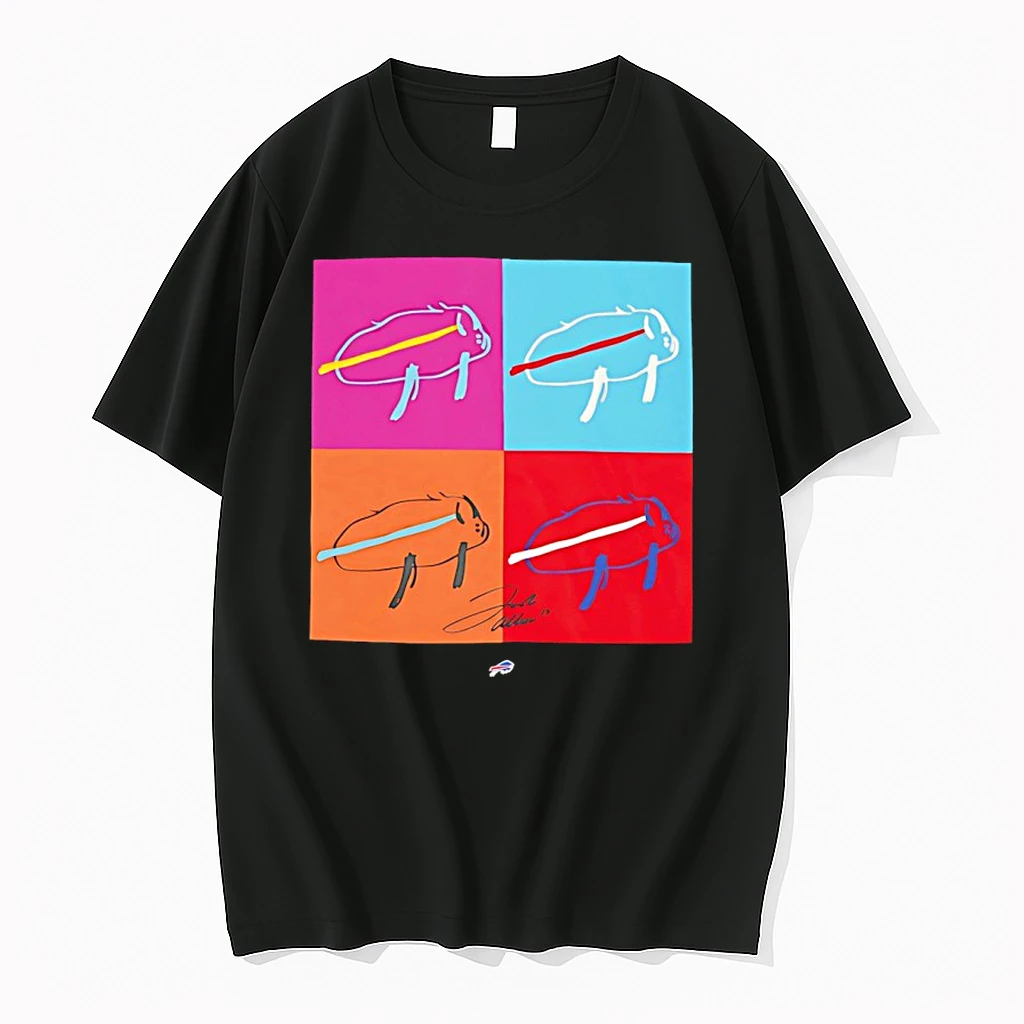 Buffalo Bills Color Billustration Shirts