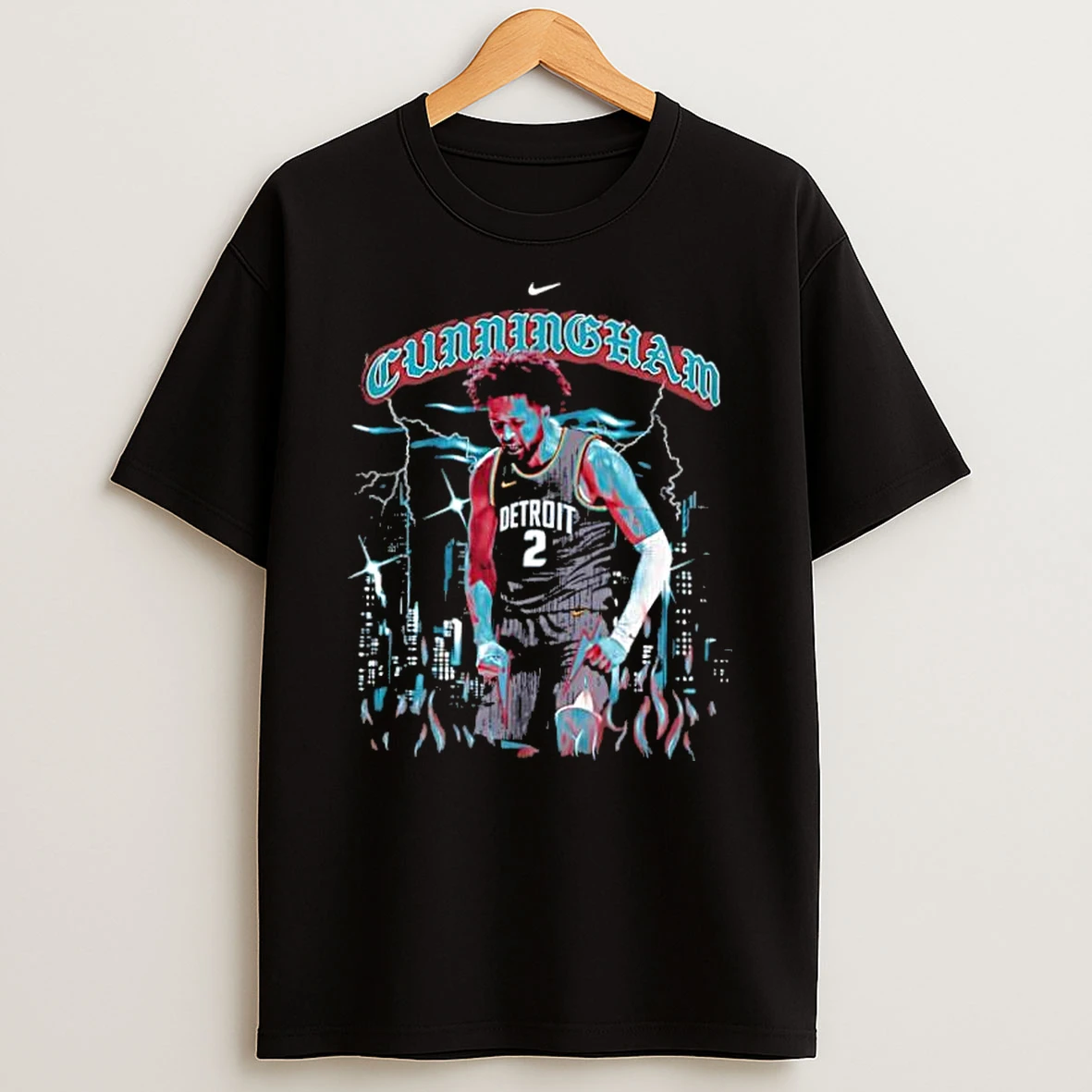 Cade Cunningham Detroit Pistons Basketball Shirts
