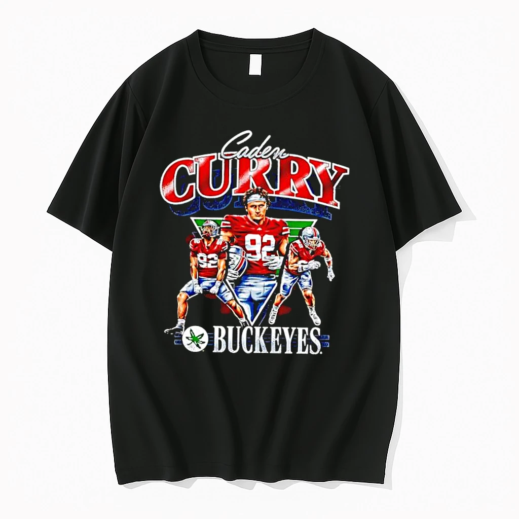 Caden Curry Ohio State Buckeyes Football Player Number 92 Shirts