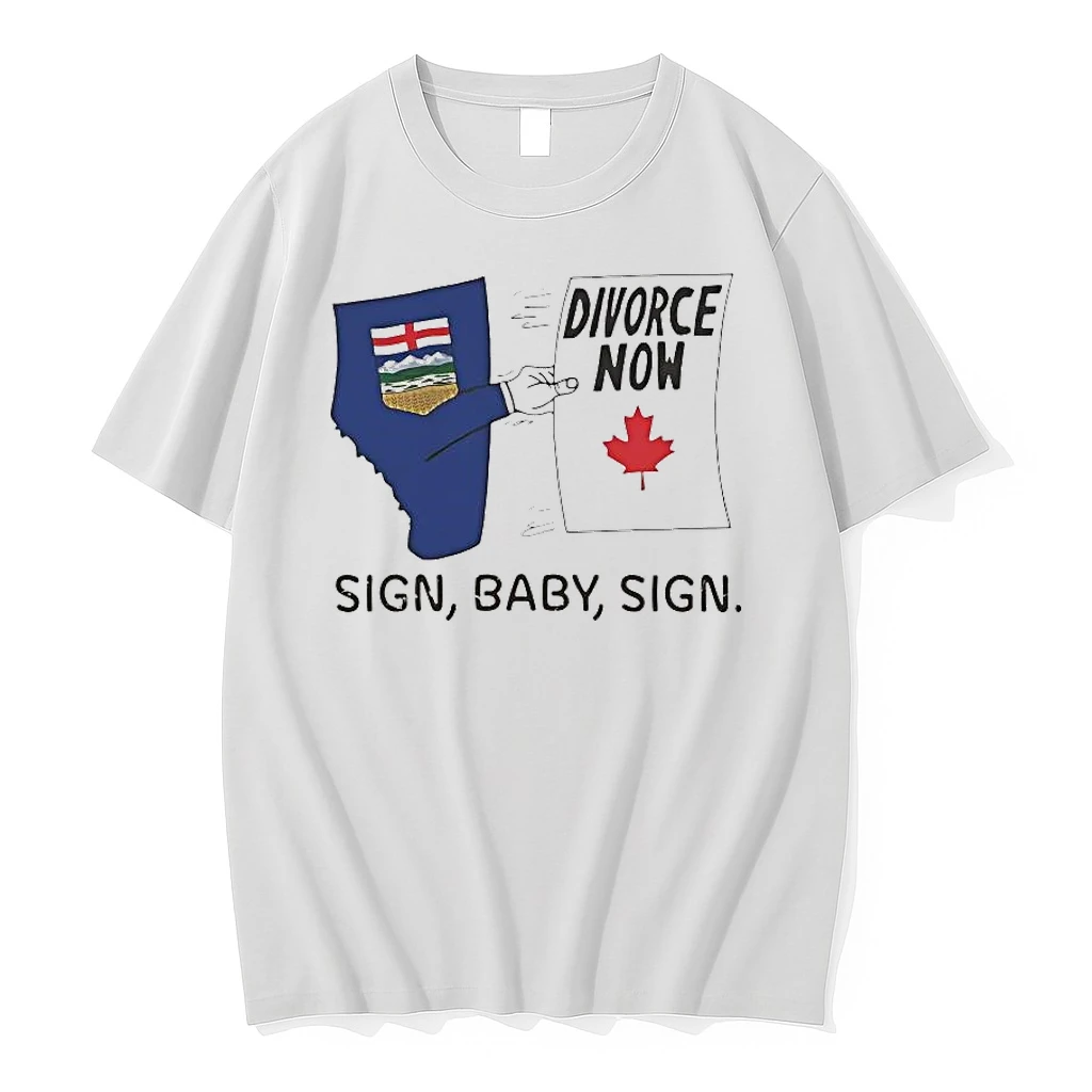 Canada Divorce Sign Baby Sign Tee Shirts