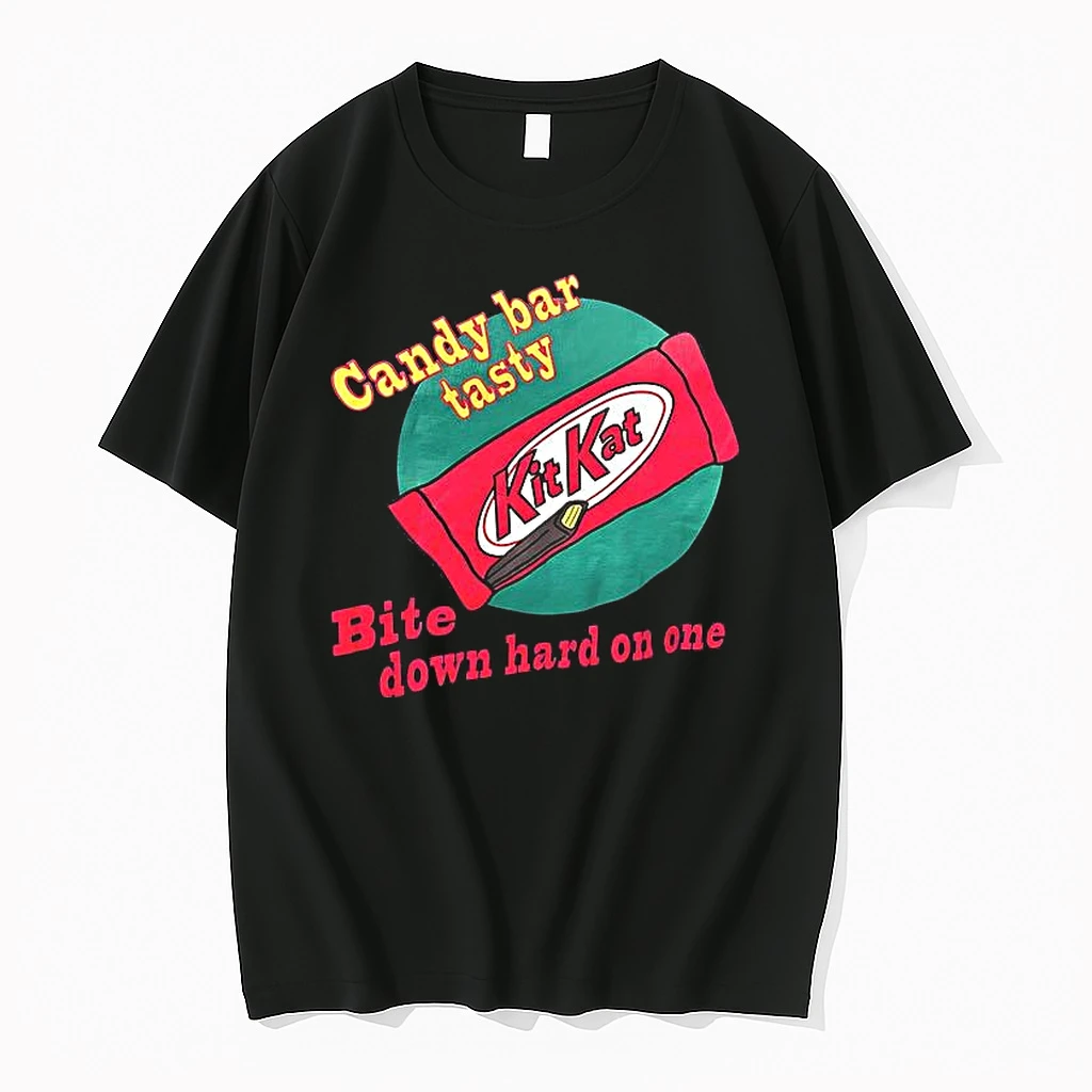 Candy Bar Tasty Bite Down Hard On One Woman Shirts