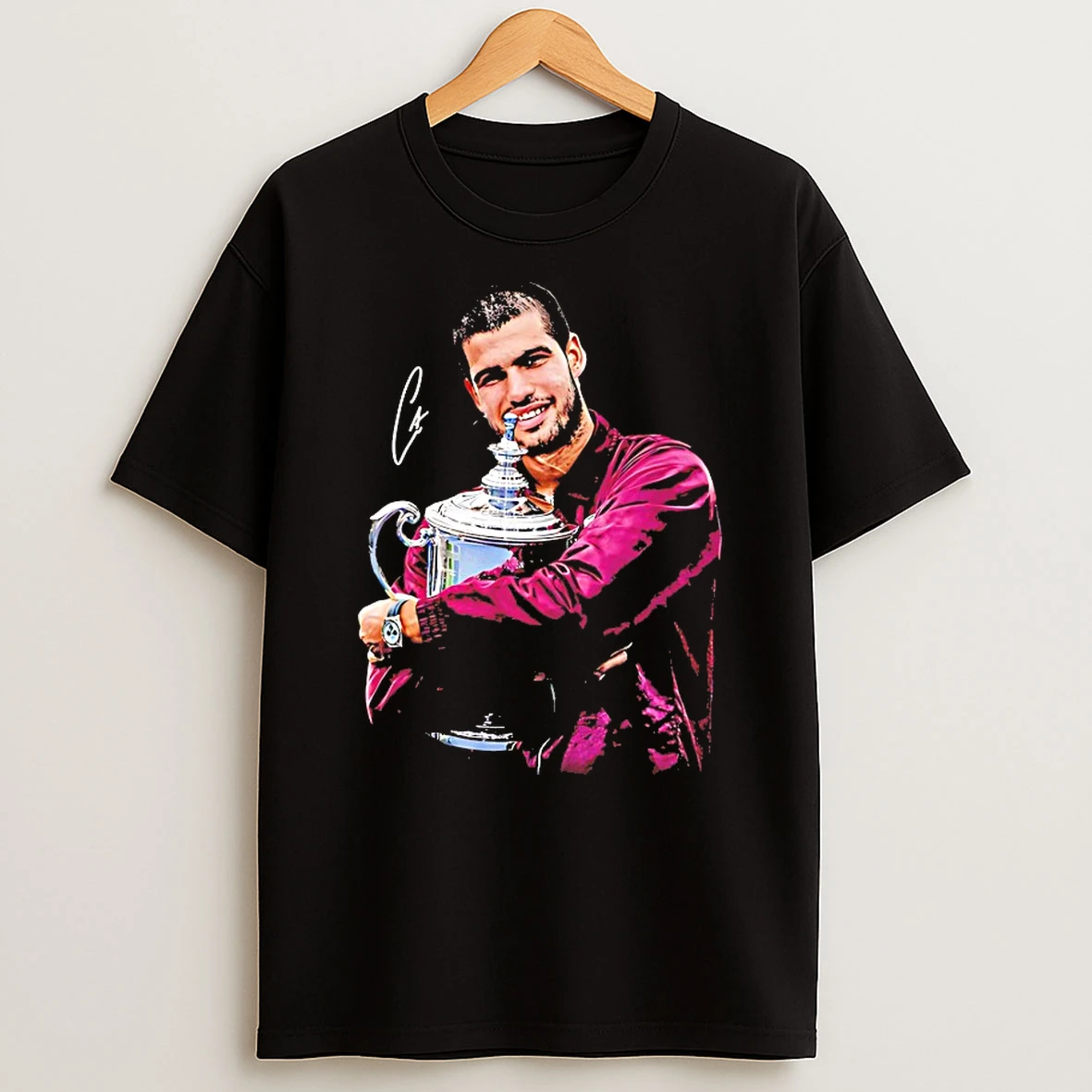 Carlos Alcaraz Us Open Graphic Shirts