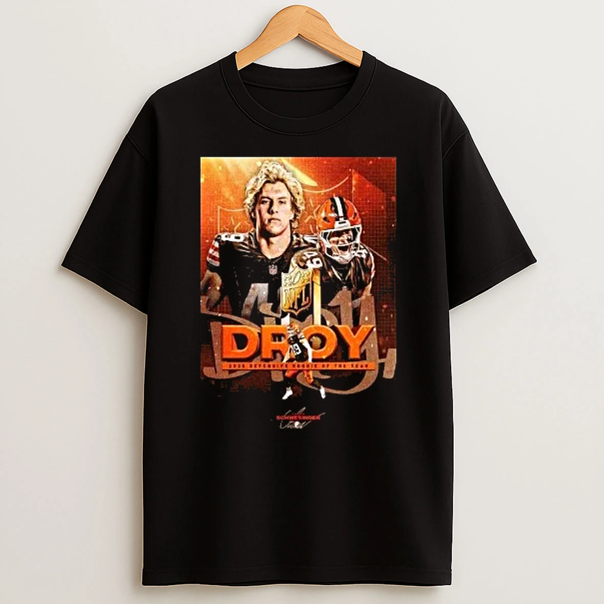 Carson Schwesinger Cleveland Browns Nfl Shirts