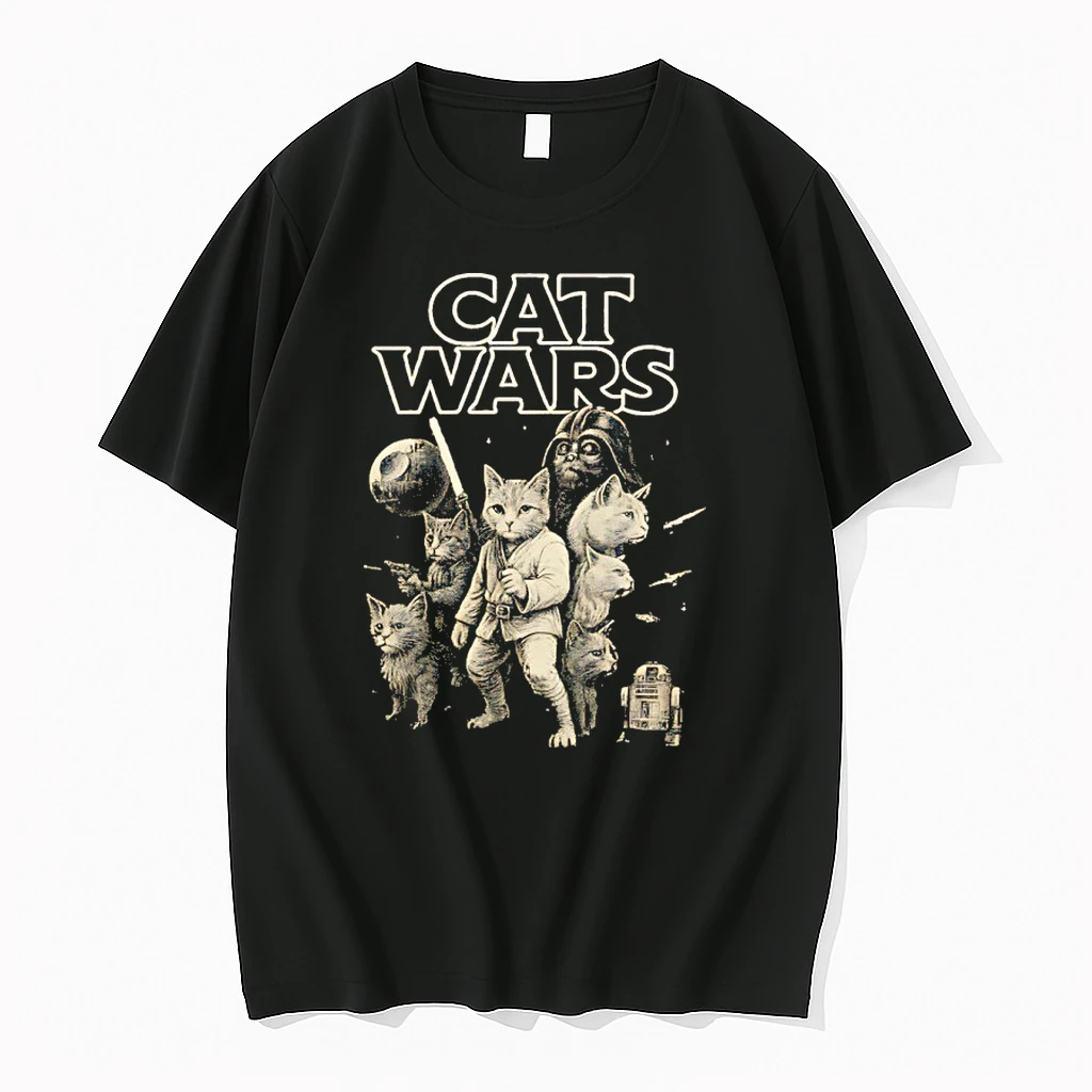 Cat Wars Star Wars Vintage Shirts
