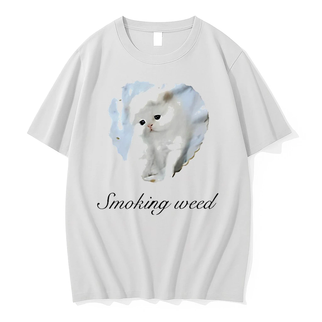 Cat Smoking Weed Shirts