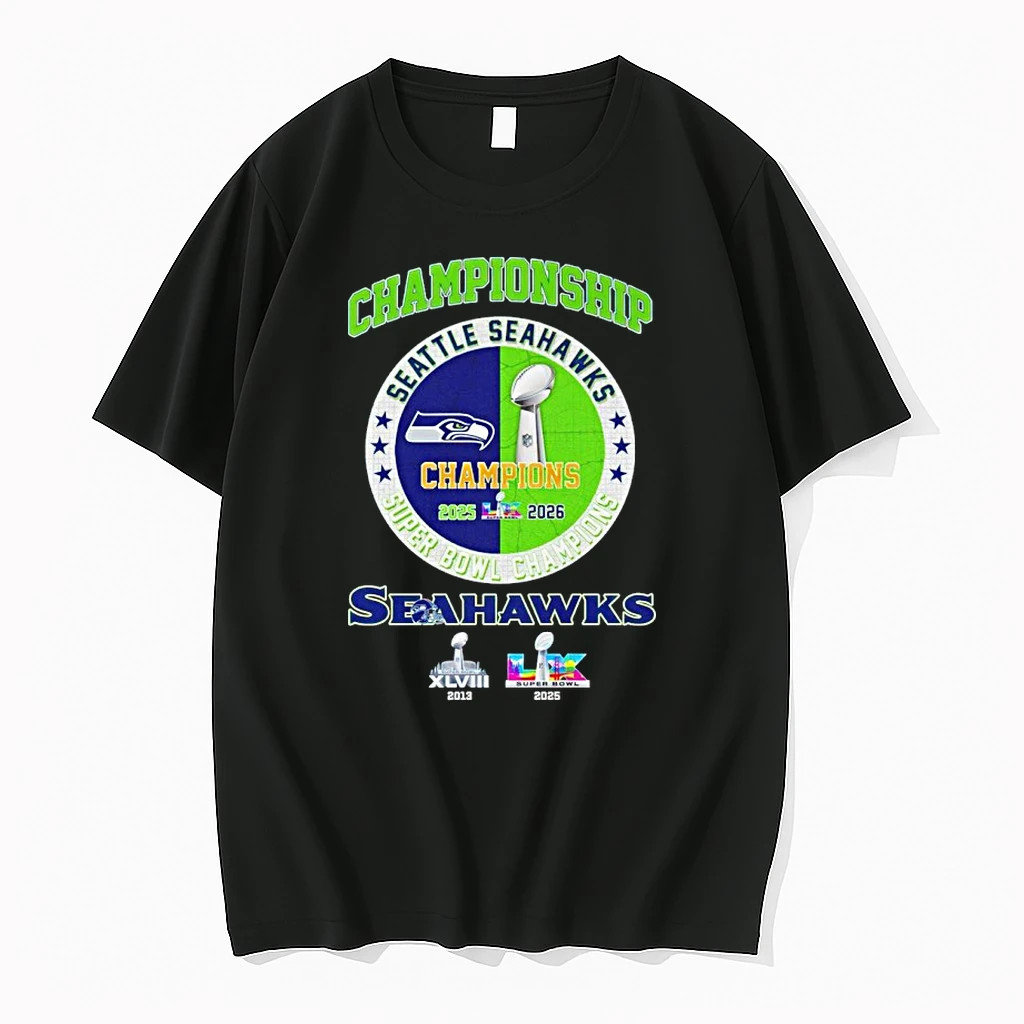 Championship Seattle Seahawks Super Bowl Champions 2025 2026 Shirts