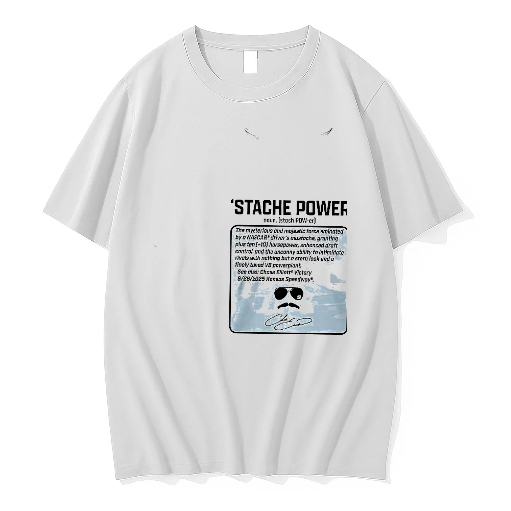 Chase Elliott Thats Not Horsepower Stache Power Signature Woman Shirts