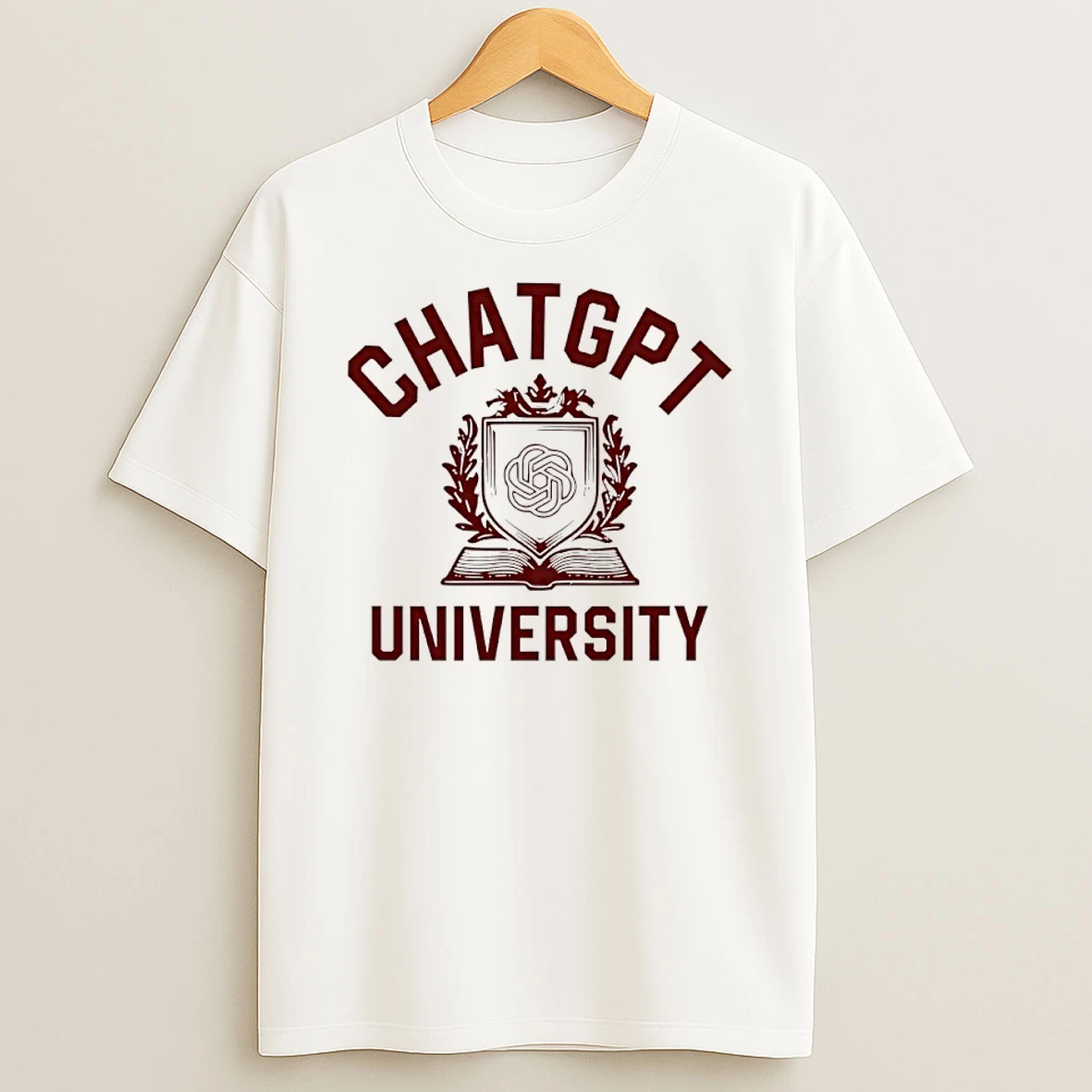 Chatgpt University Logo Shirts