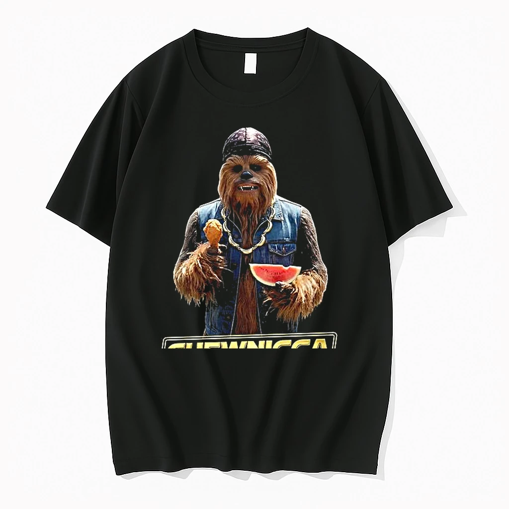 Chewnigga Fried Chicken And Watermelon X Chewbacca Meme Woman Shirts