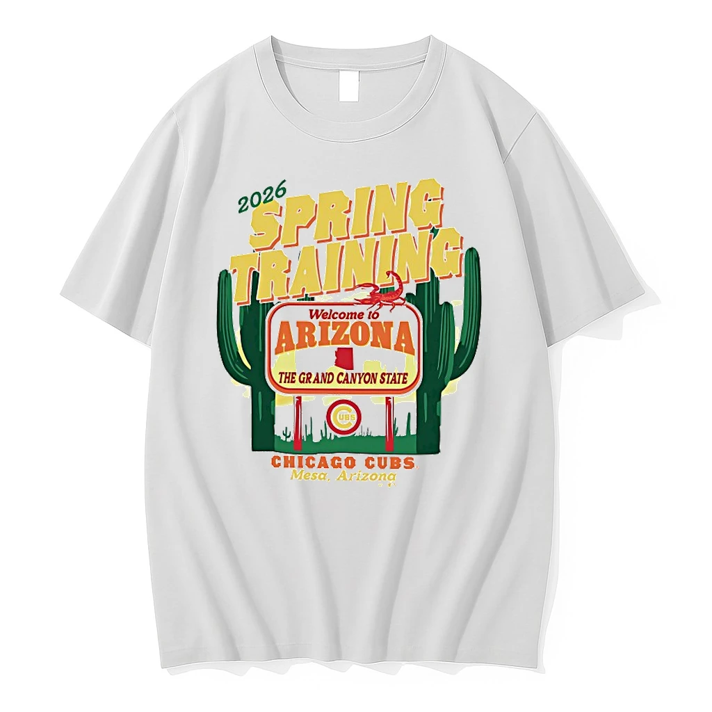Chicago Cubs 2026 Spring Training Welcome To Arizona The Grand Canyon State Shirts